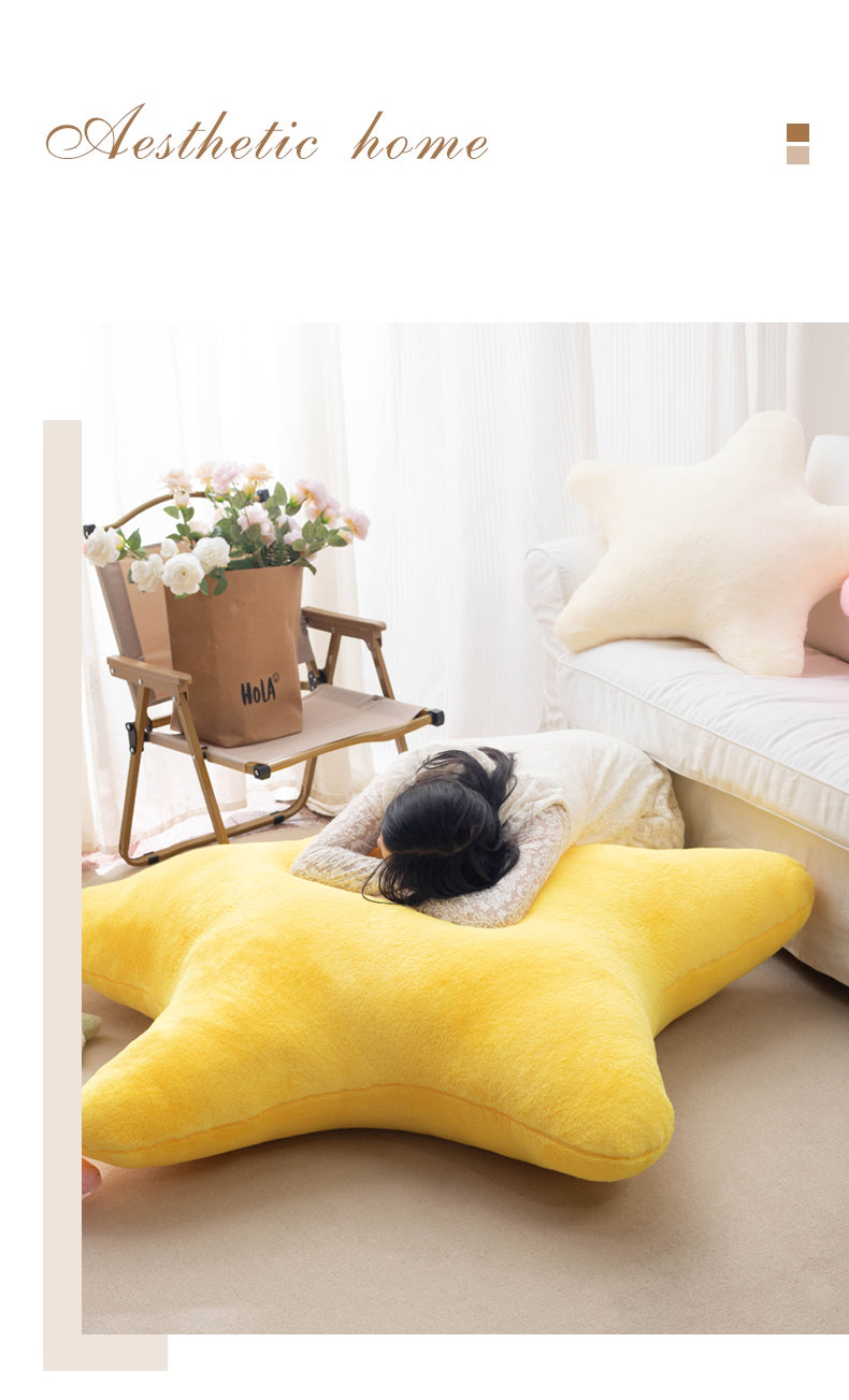 Star Pillow Ins Nordic Star Pillow Ultra Soft Cute Plush Sleeping Pillow Soft Girl Gift