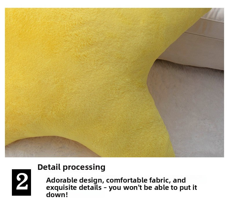 Star Pillow Ins Nordic Star Pillow Ultra Soft Cute Plush Sleeping Pillow Soft Girl Gift