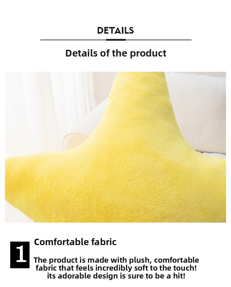 Star Pillow Ins Nordic Star Pillow Ultra Soft Cute Plush Sleeping Pillow Soft Girl Gift