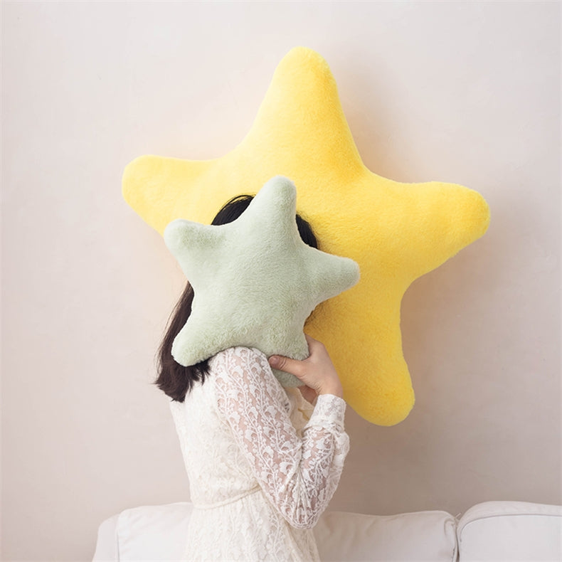 Star Pillow Ins Nordic Star Pillow Ultra Soft Cute Plush Sleeping Pillow Soft Girl Gift