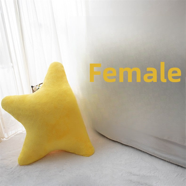 Star Pillow Ins Nordic Star Pillow Ultra Soft Cute Plush Sleeping Pillow Soft Girl Gift