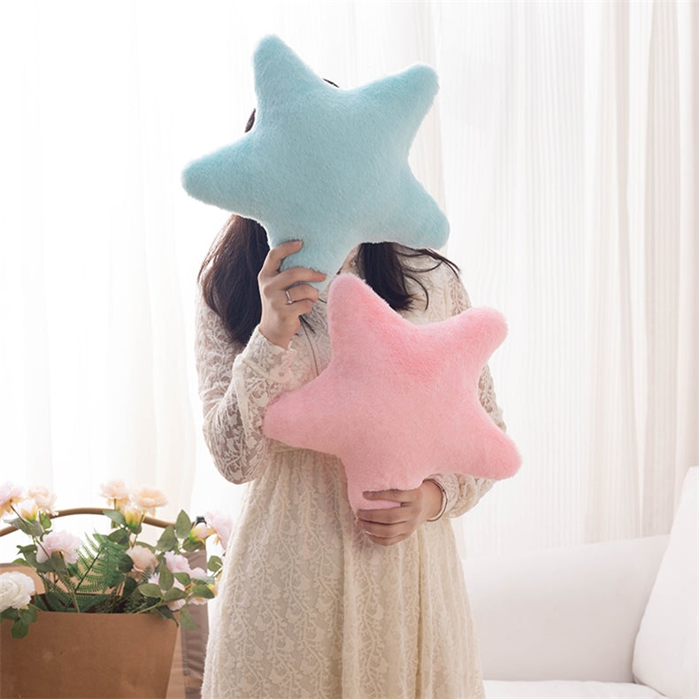 Star Pillow Ins Nordic Star Pillow Ultra Soft Cute Plush Sleeping Pillow Soft Girl Gift