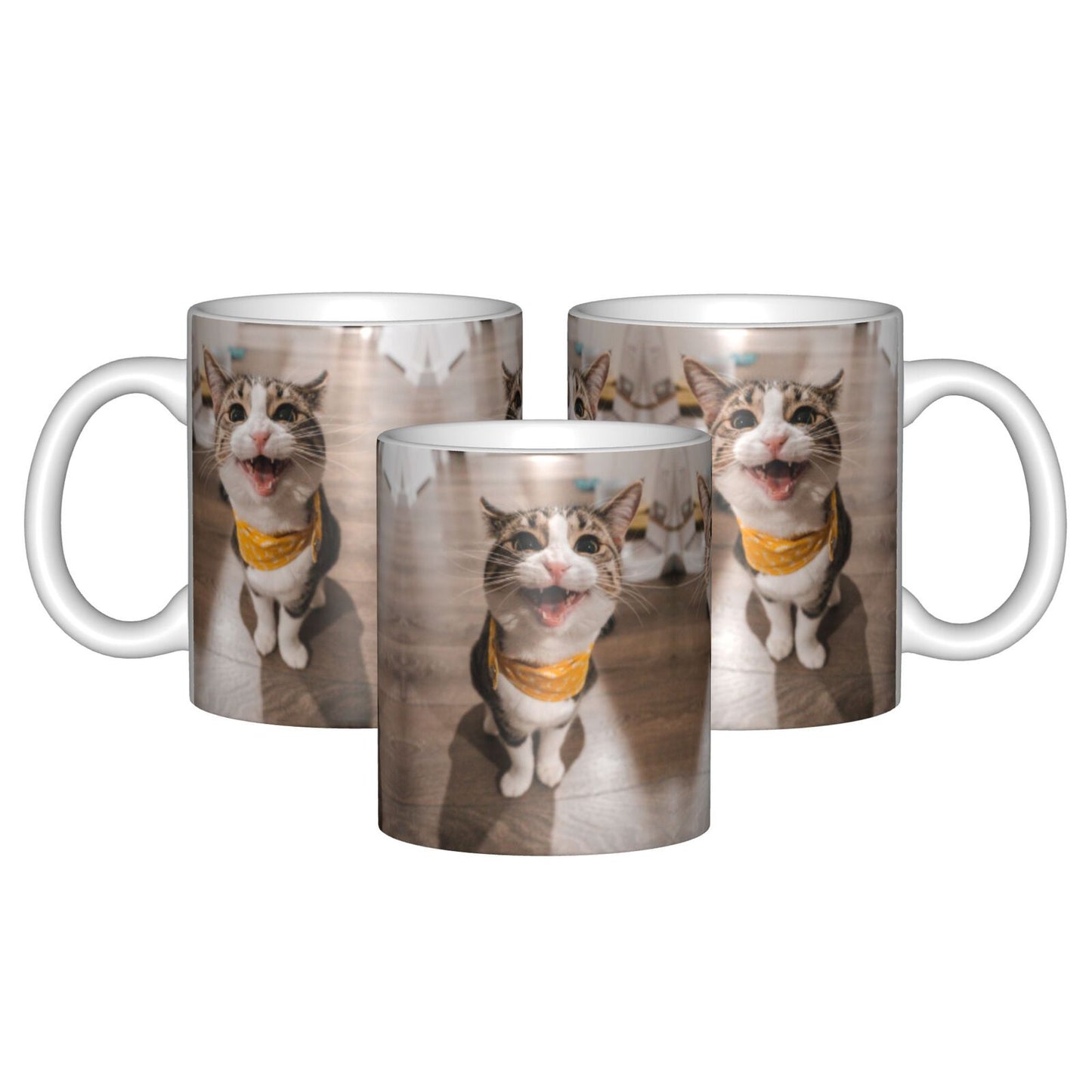 Personalized Cat Lover Mug - 1-Piece Custom Photo Mug, No Minimum Order!