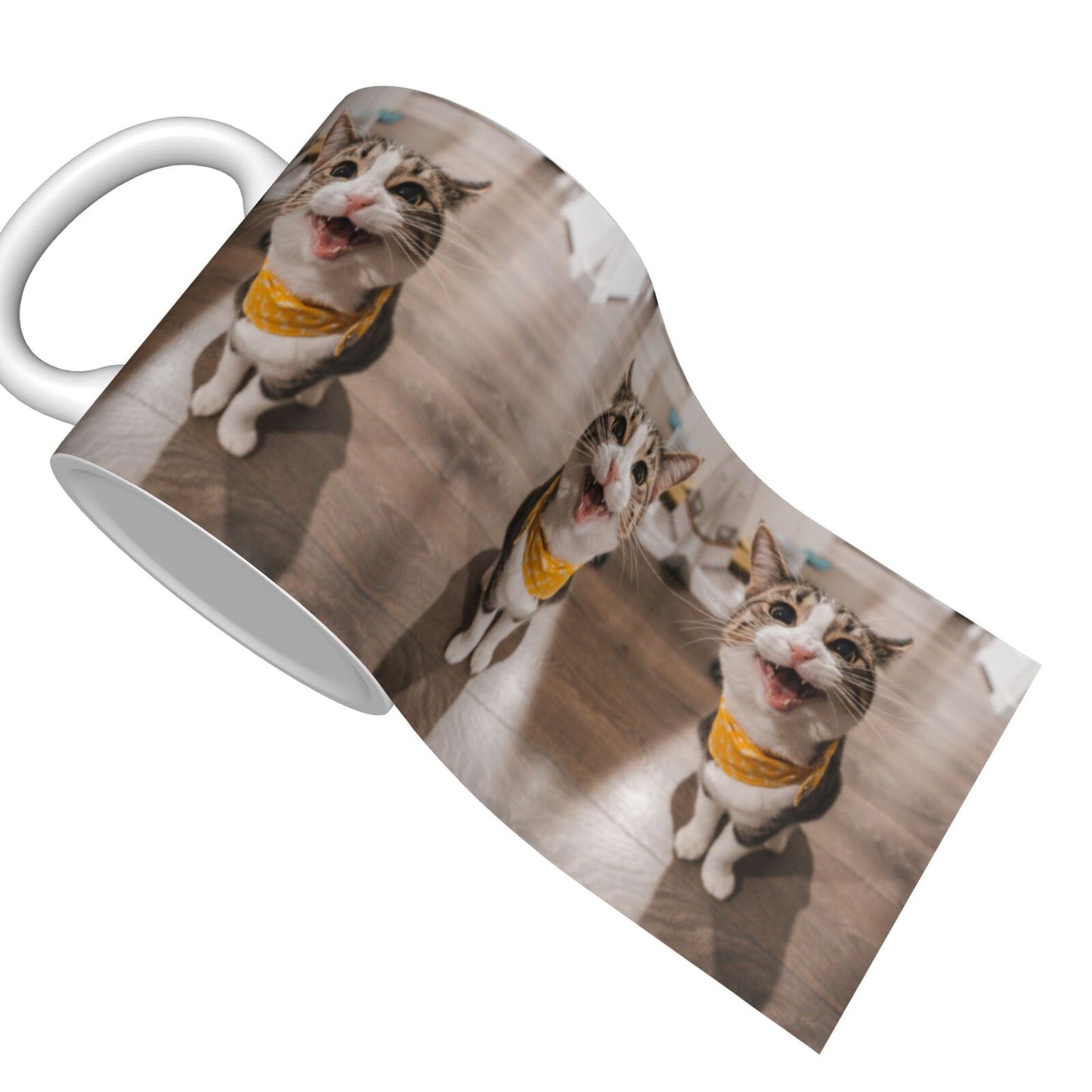Personalized Cat Lover Mug - 1-Piece Custom Photo Mug, No Minimum Order!