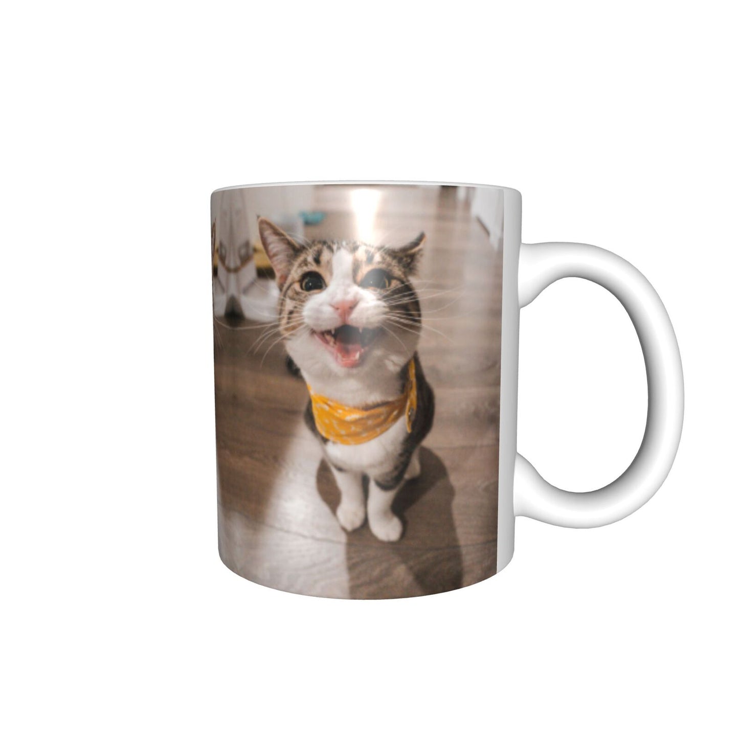 Personalized Cat Lover Mug - 1-Piece Custom Photo Mug, No Minimum Order!