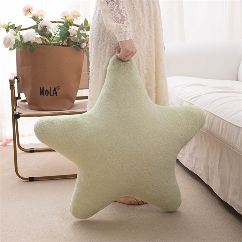 Star Pillow Ins Nordic Star Pillow Ultra Soft Cute Plush Sleeping Pillow Soft Girl Gift
