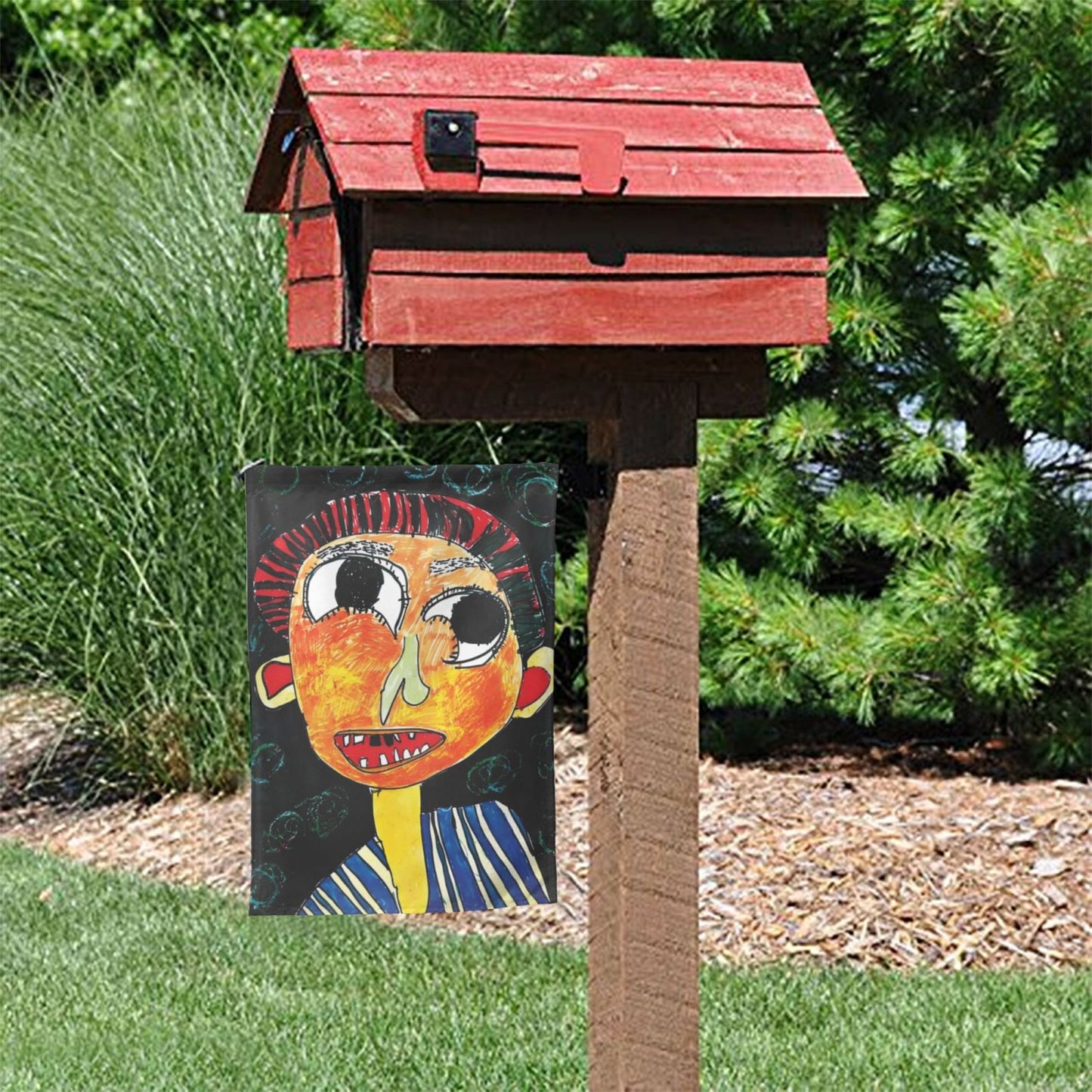 Custom Double-Sided Garden Flag - Personalized Welcome Home Flag
