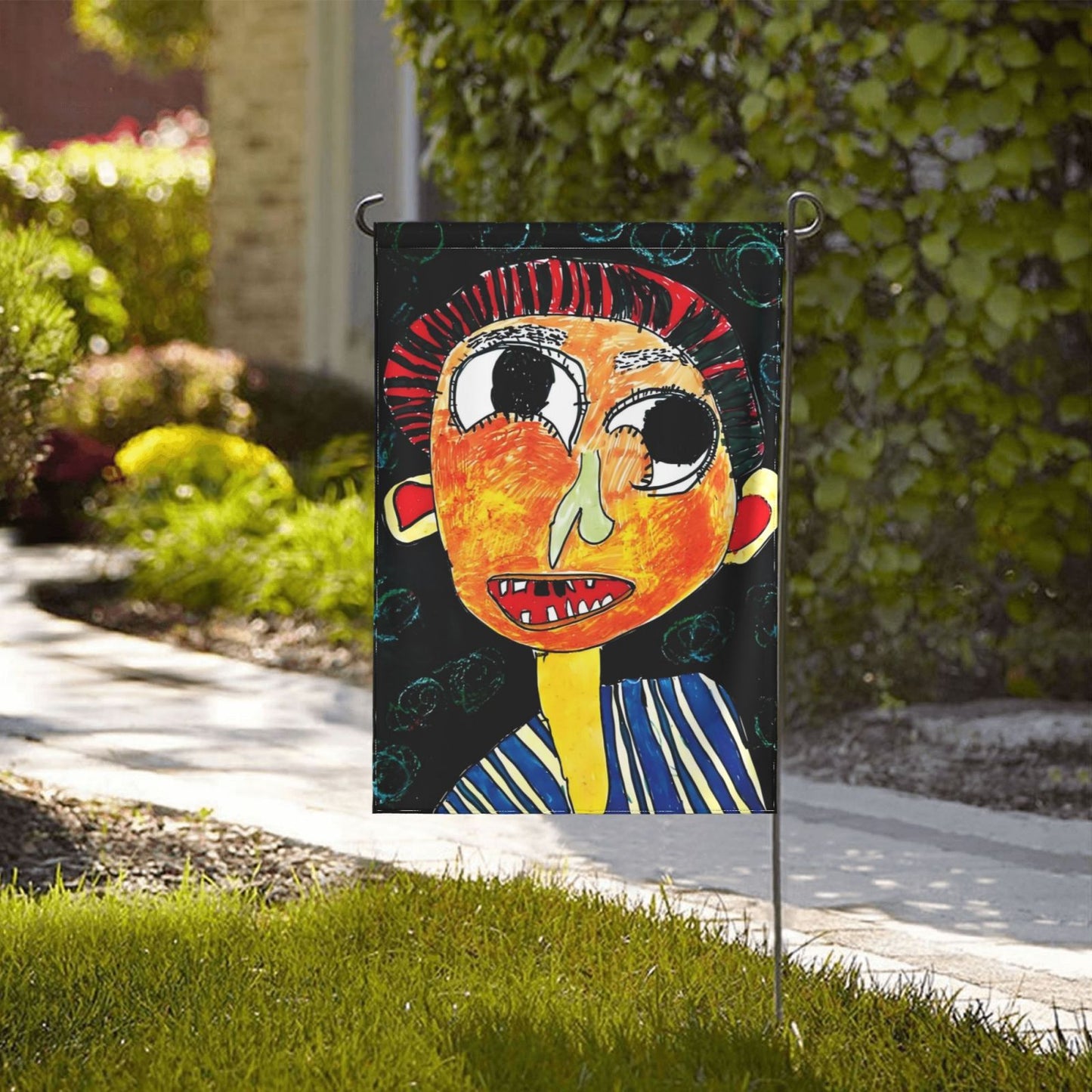 Custom Double-Sided Garden Flag - Personalized Welcome Home Flag