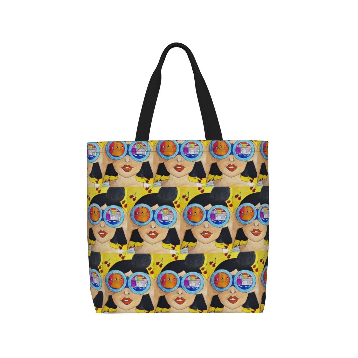 Personalized Family Photo Tote Bag - Custom Eco-Friendly Canvas Bag