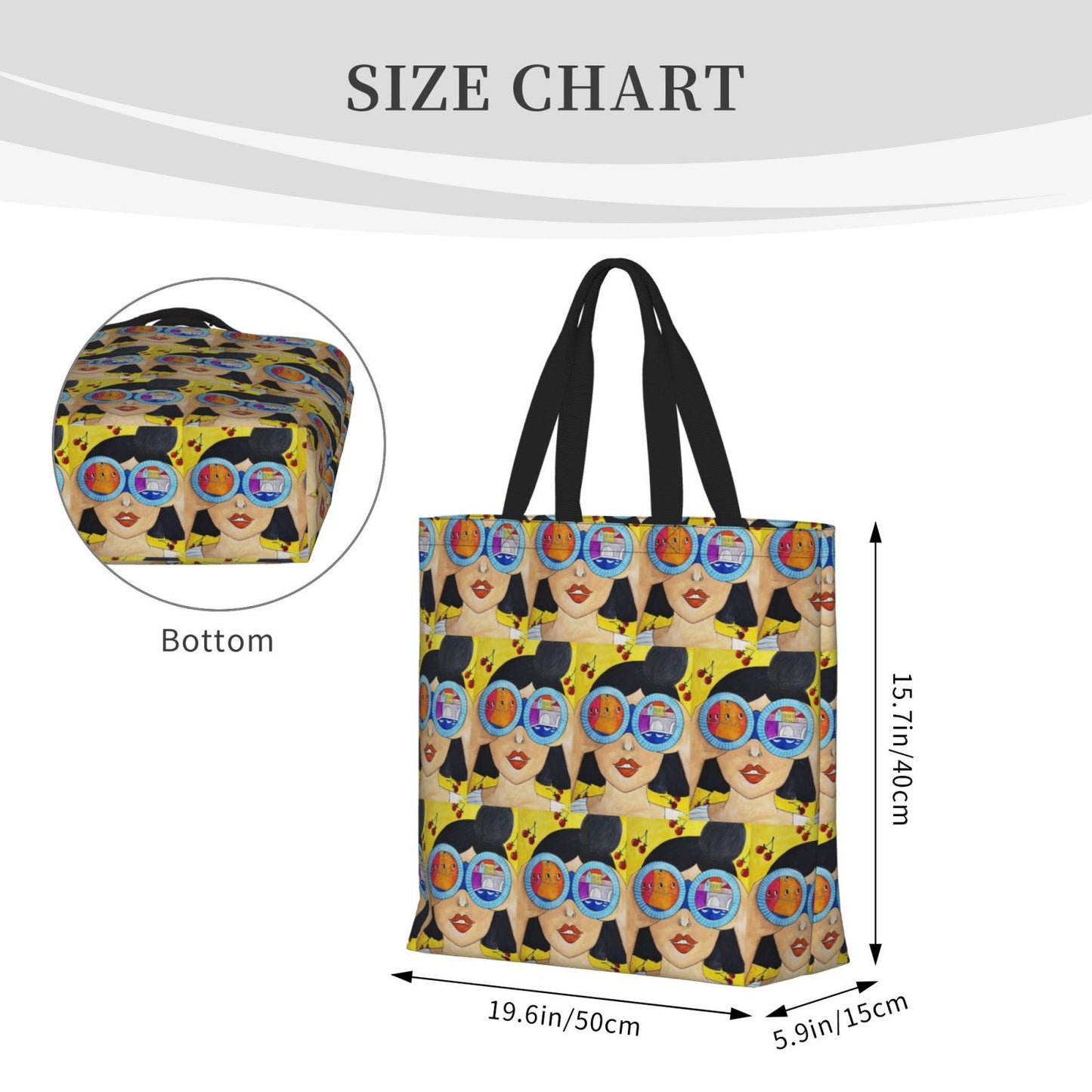 Personalized Family Photo Tote Bag - Custom Eco-Friendly Canvas Bag