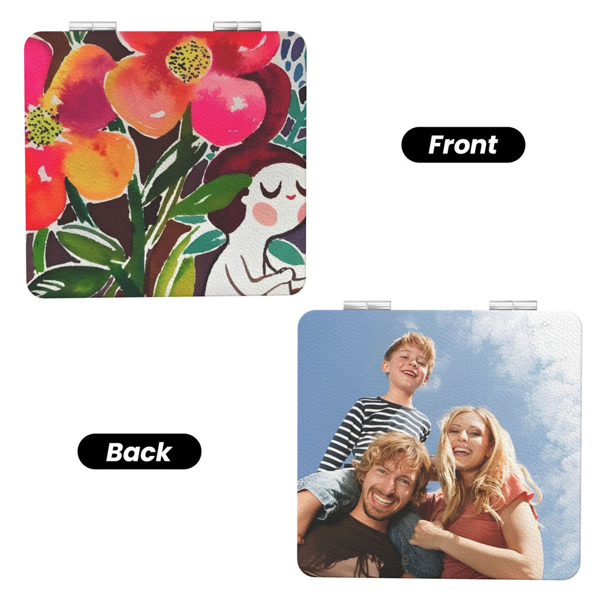 Personalized Pocket Mirror for Moms