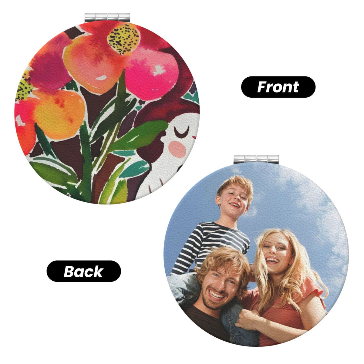 Personalized Pocket Mirror for Moms