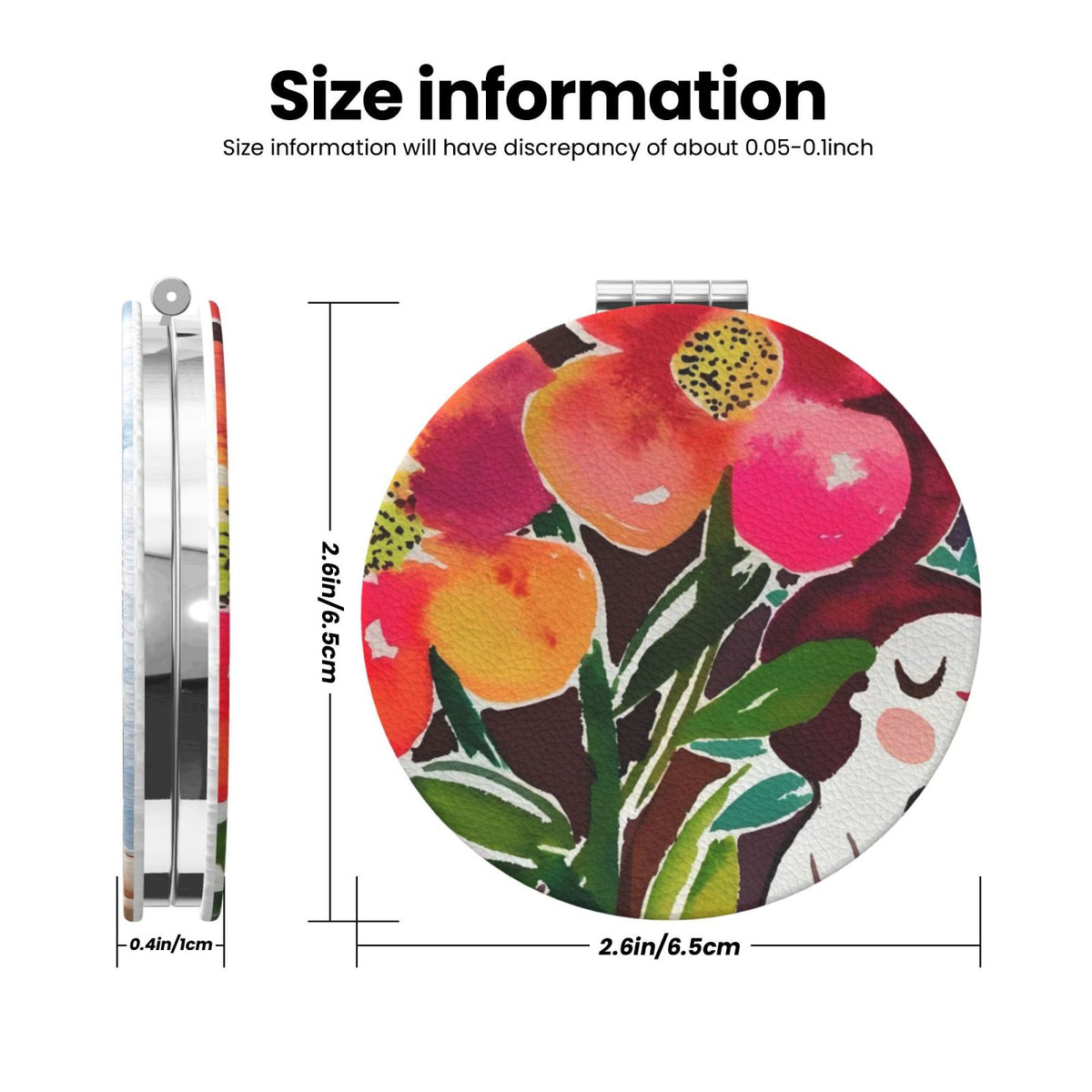 Personalized Pocket Mirror for Moms