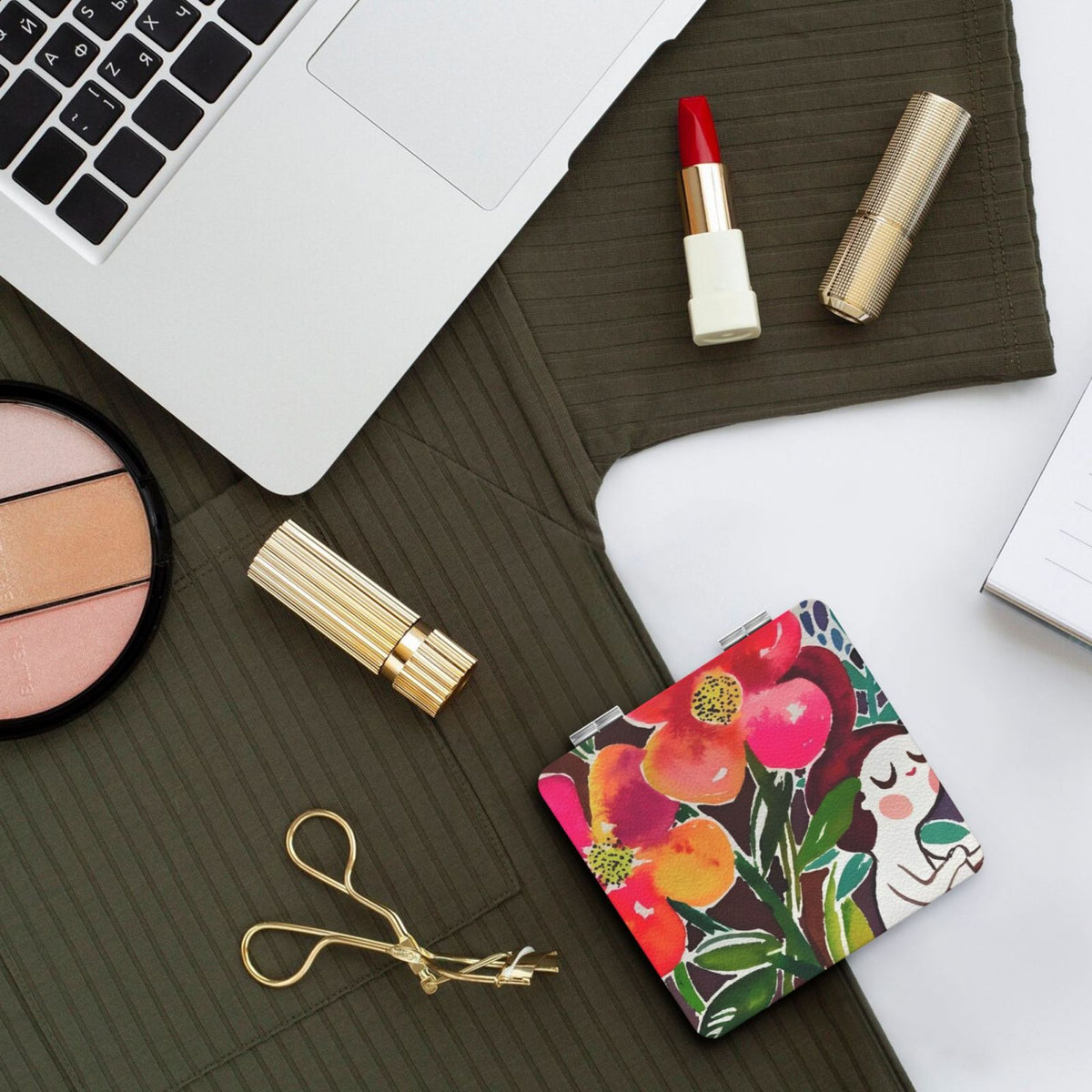 Personalized Pocket Mirror for Moms