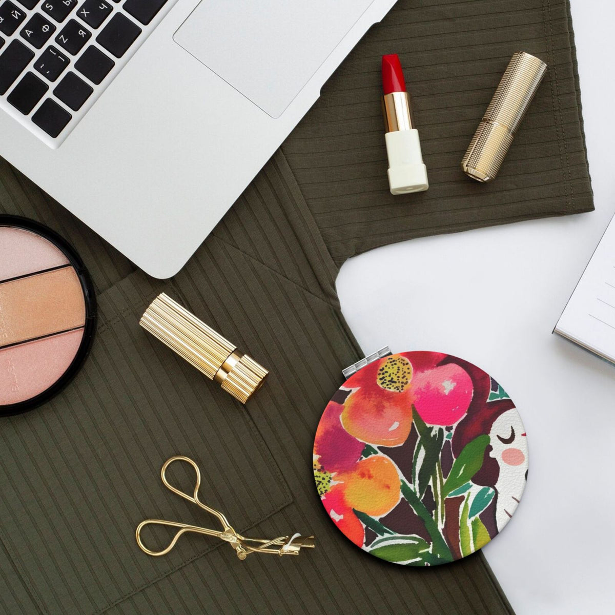 Personalized Pocket Mirror for Moms