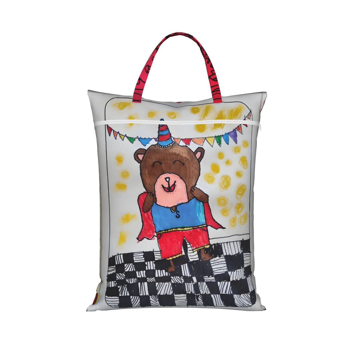 Custom Kids' Drawing Travel Laundry Bag