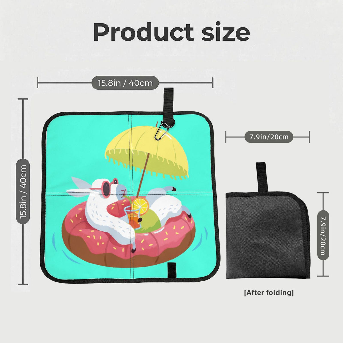 Healing Moments Folding Travel Seat Cushion