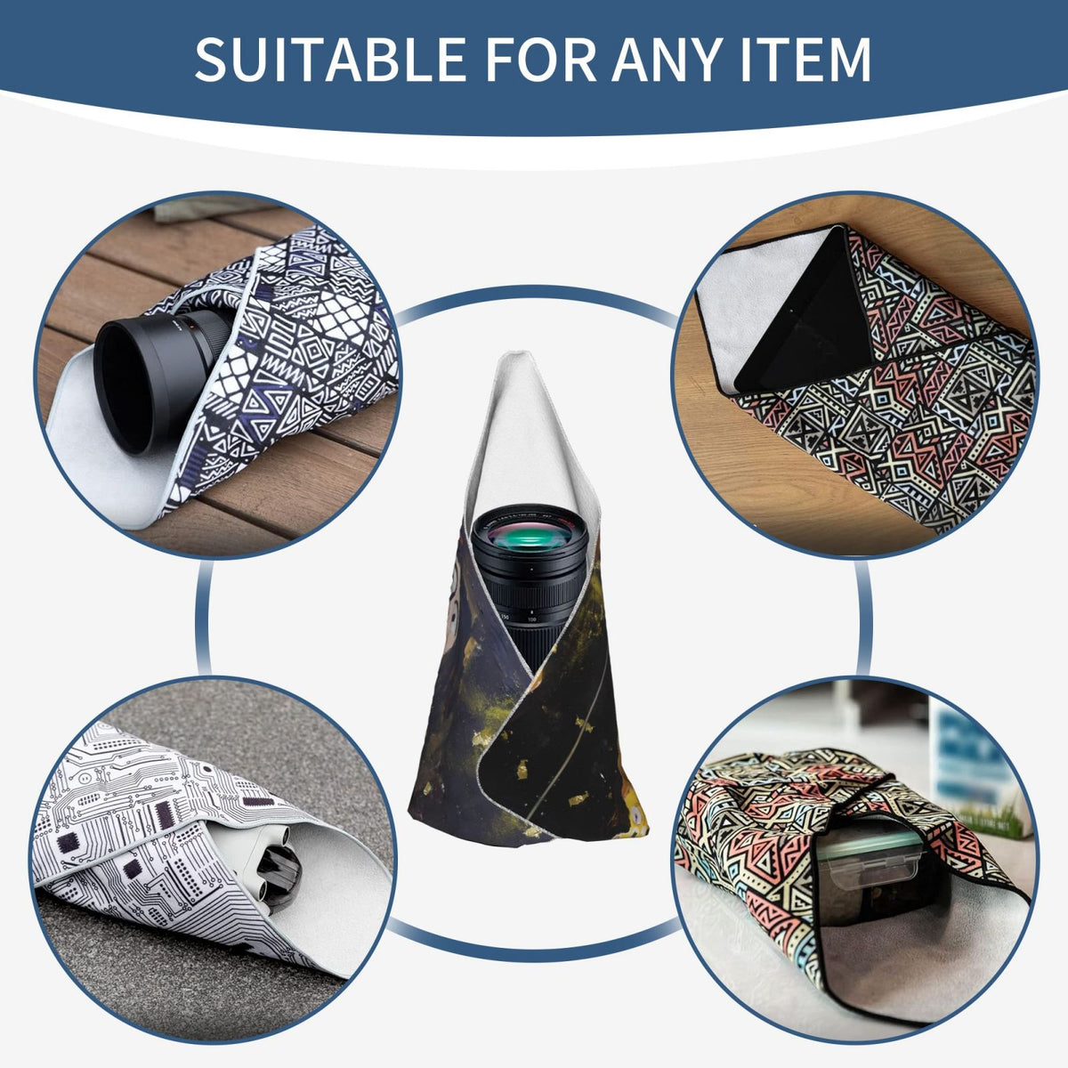 Custom Kids' Art Protective Wrap Cloth - Adventure Design
