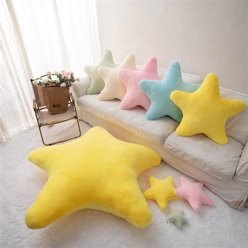 Star Pillow Ins Nordic Star Pillow Ultra Soft Cute Plush Sleeping Pillow Soft Girl Gift