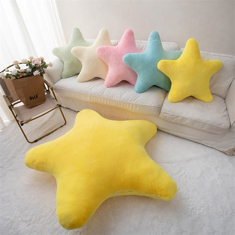 Star Pillow Ins Nordic Star Pillow Ultra Soft Cute Plush Sleeping Pillow Soft Girl Gift